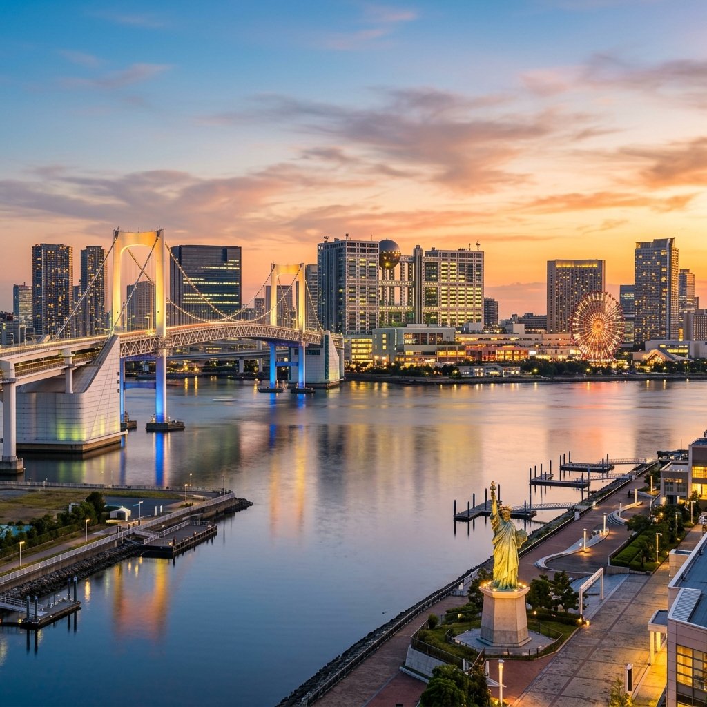 odaiba tokyo waterfront district 202608051059